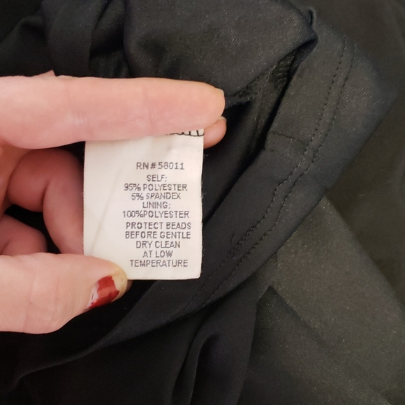 Black midi dress - Picture 7 of 7